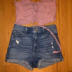 HW Hollister Jean Shorts